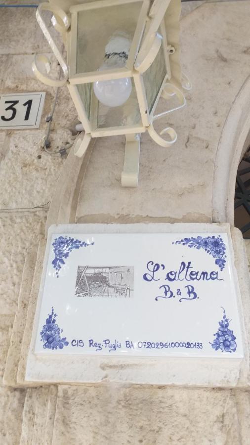 Altana Di Tufo Bed & Breakfast Molfetta Exterior photo